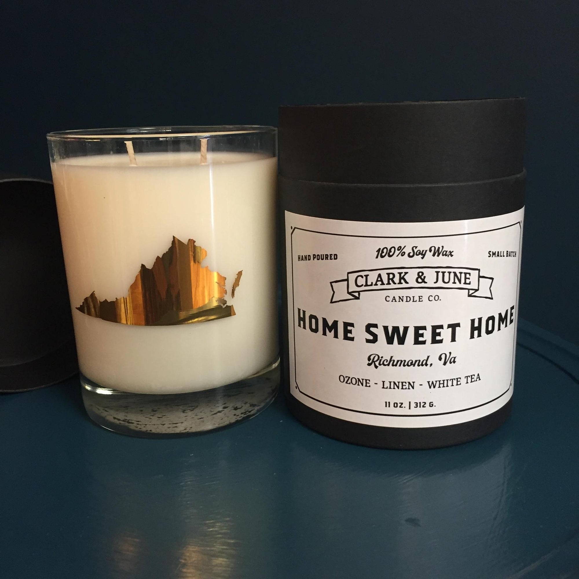 Soy Candle in Rocks Glass