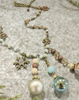 Retro/Vintage Mercury Glass Necklace