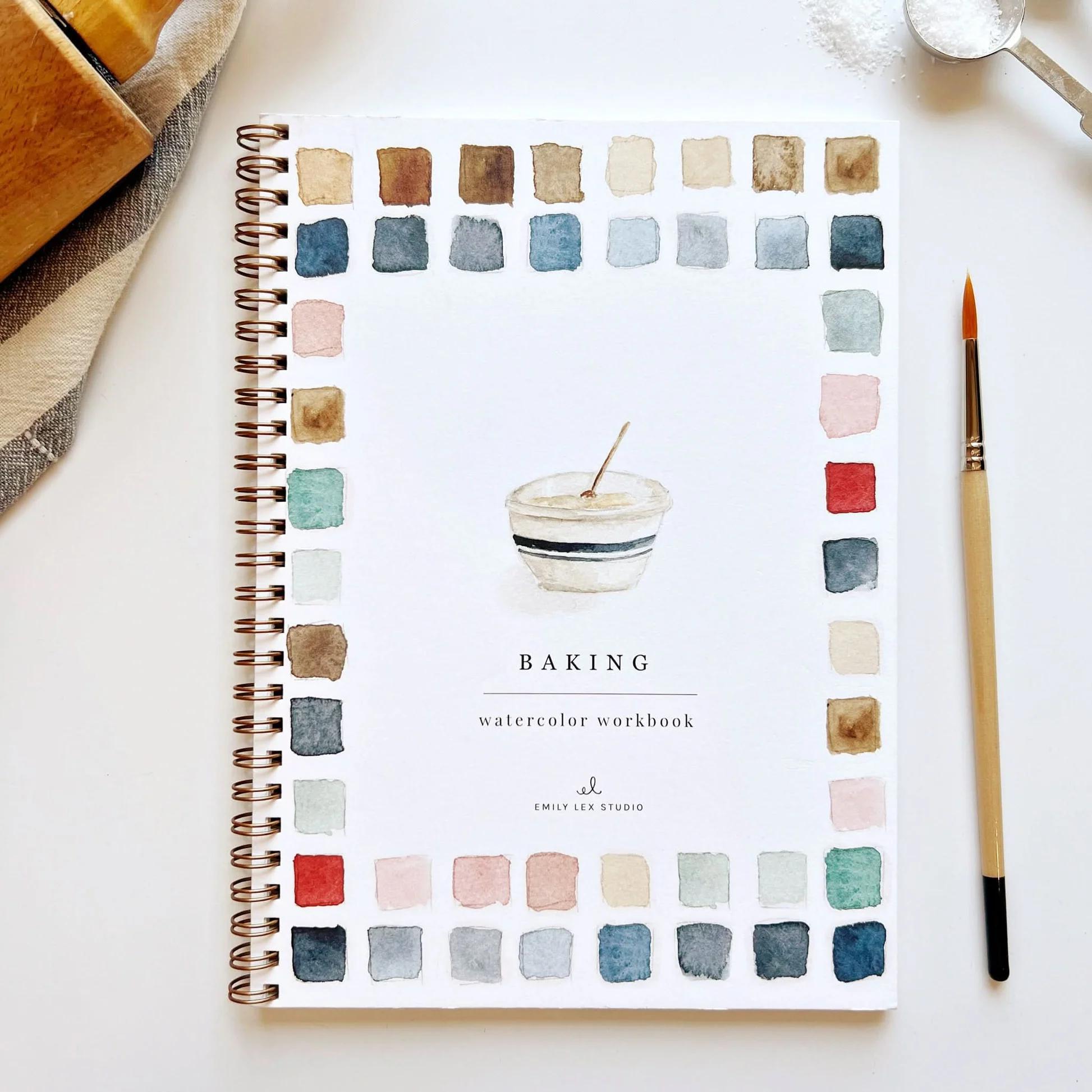 Watercolor Workbook/Paint set