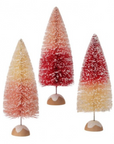 Glitter Sisal Tree 3/asst