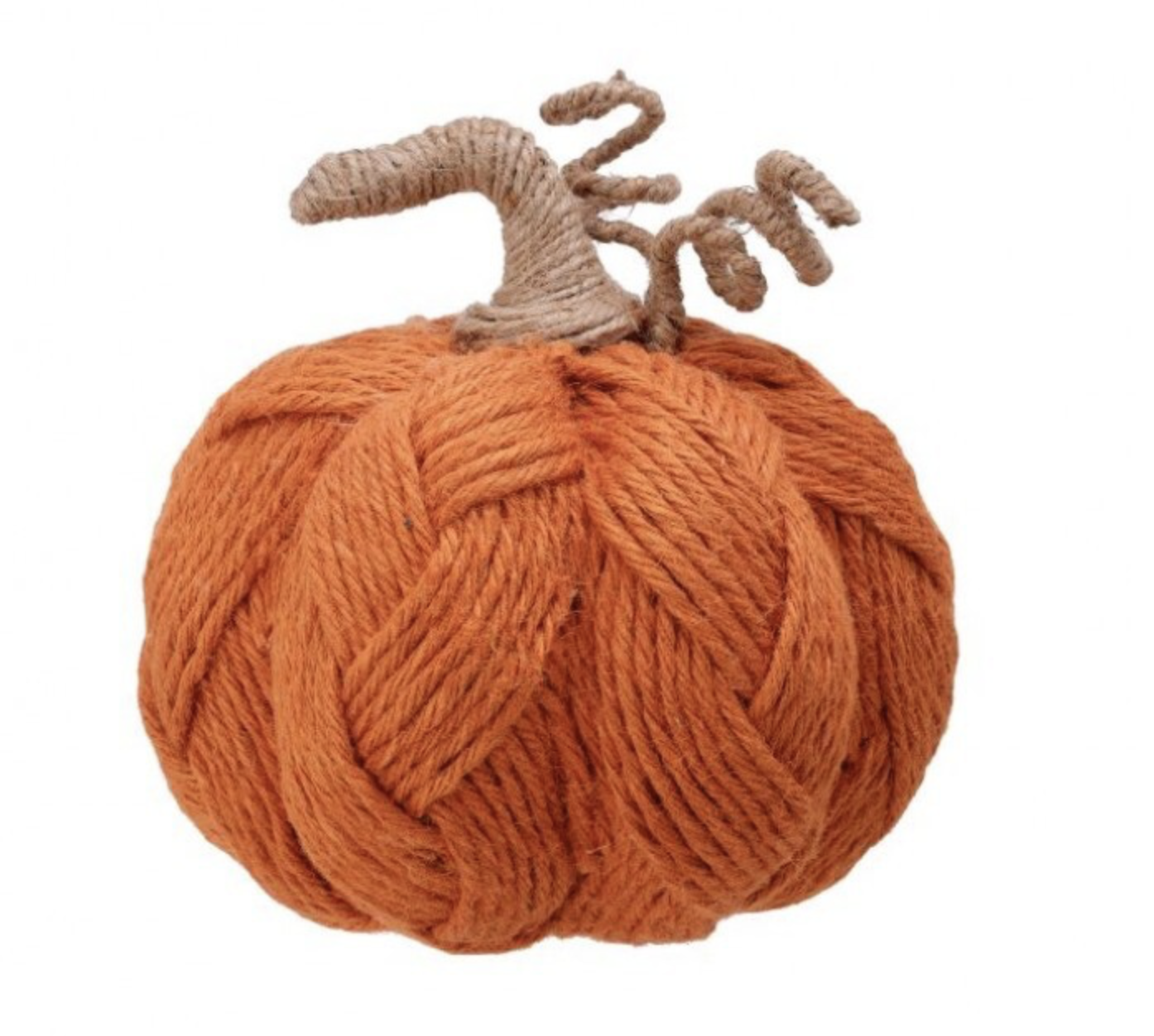 7.5&quot; Woven Pumpkin String/Jute