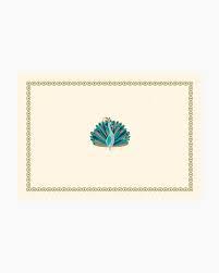 Peacock Boxed Note Cards