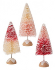 Glitter Sisal Tree 3/asst