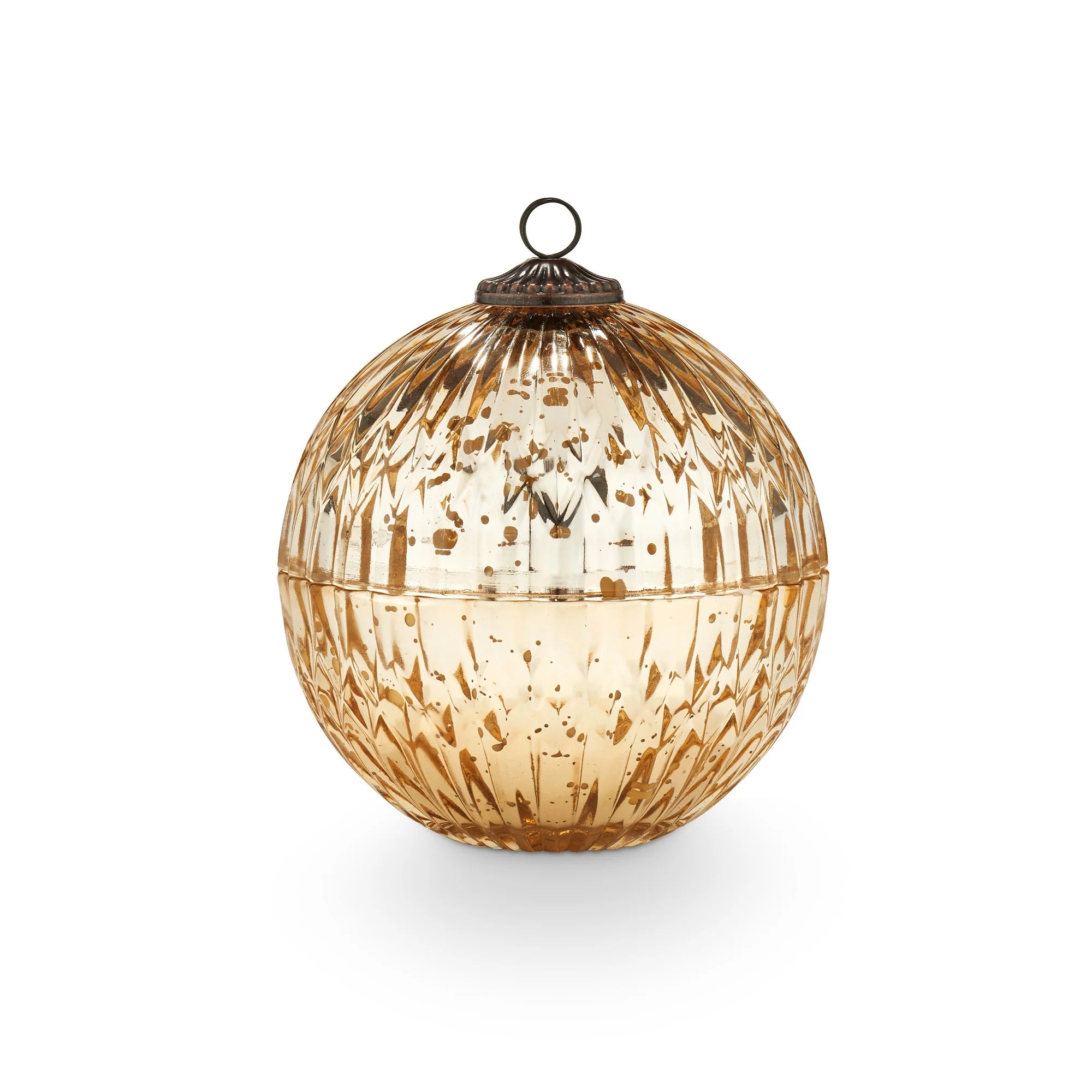 Glass Ornament Candle