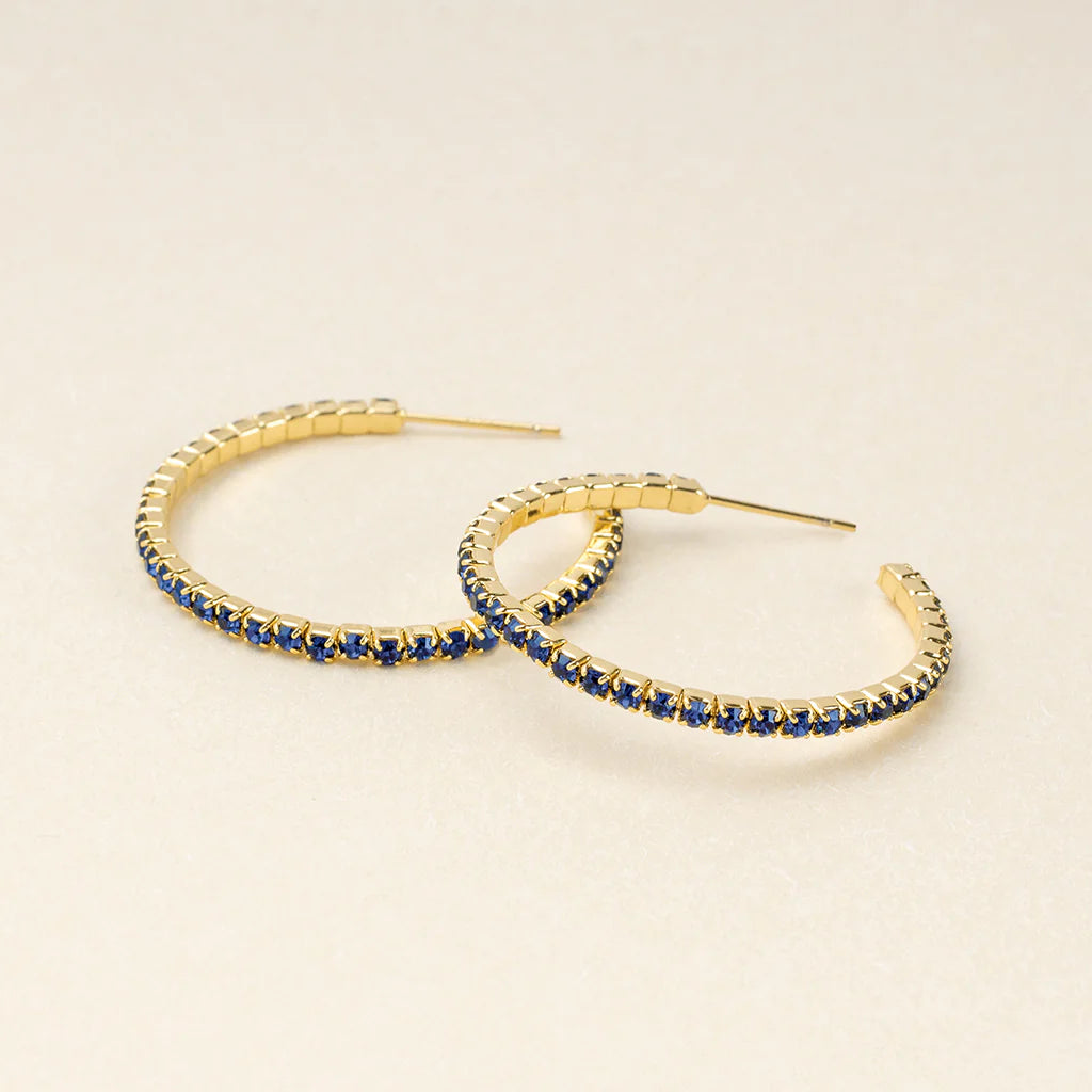 Sparkle &amp; Shine Sm Hoop Earring