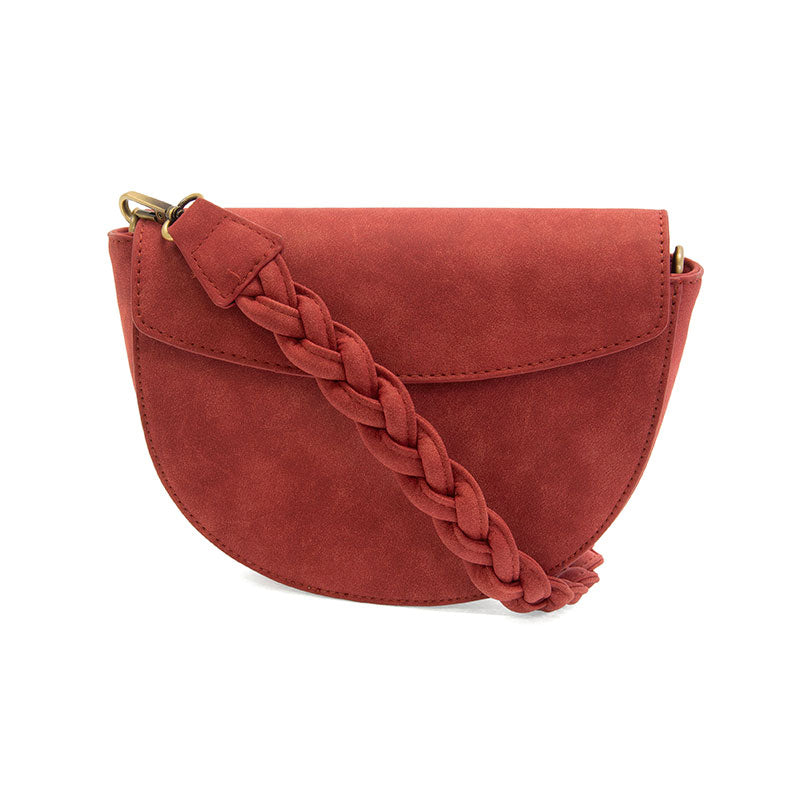 Luna Crescent Crossbody Braided Strap