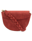 Luna Crescent Crossbody Braided Strap