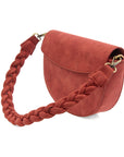 Luna Crescent Crossbody Braided Strap