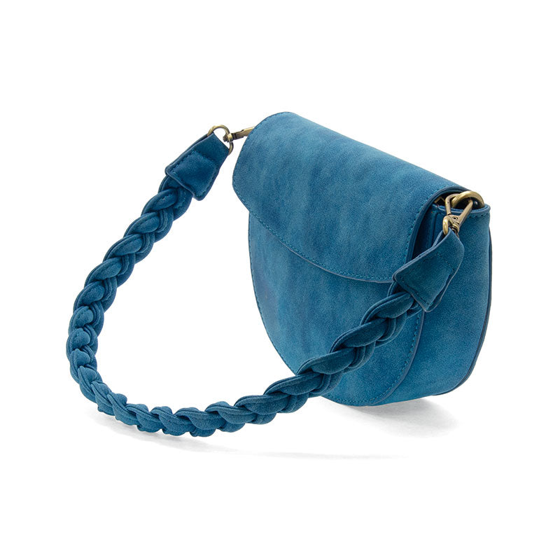 Luna Crescent Crossbody Braided Strap