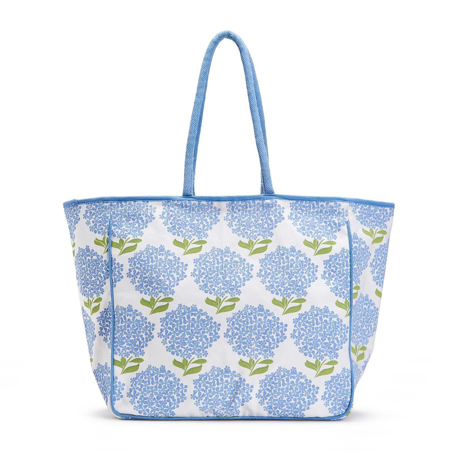 Hydrangea Printed Tote Bag