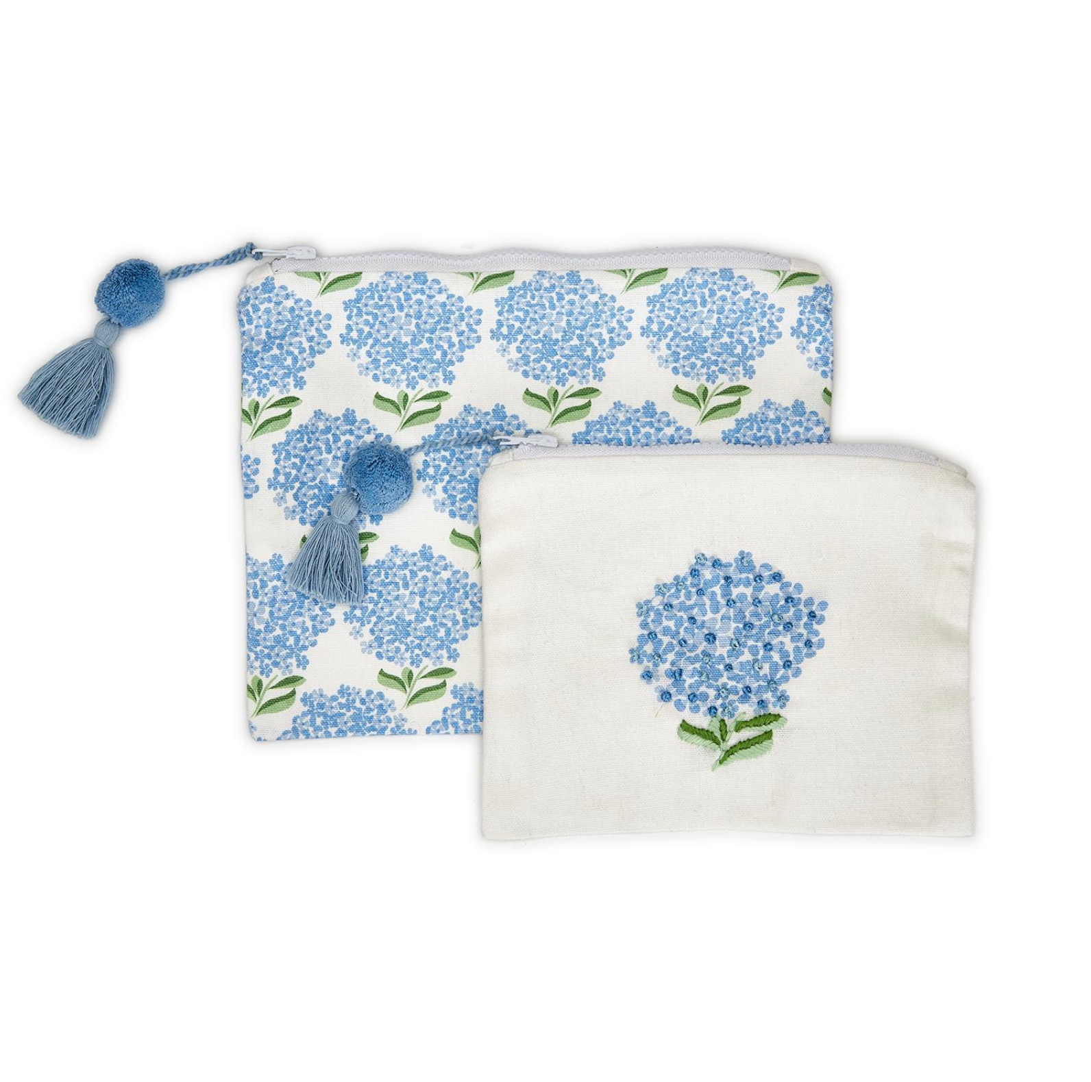 Hydrangea Pouches (Set of 2)