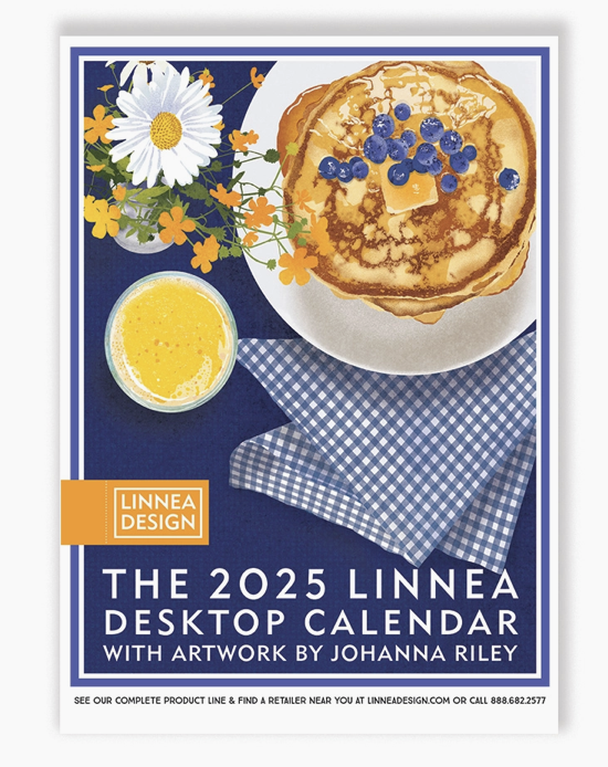 2025 Desktop Calendar w/ Frame