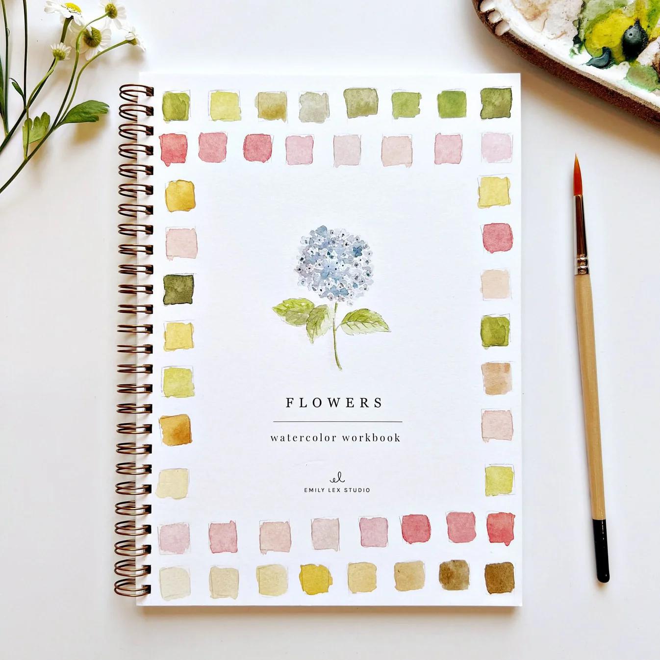 Watercolor Workbook/Paint set