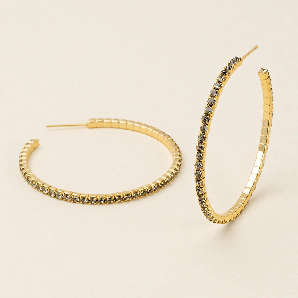 Sparkle &amp; Shine Sm Hoop Earring