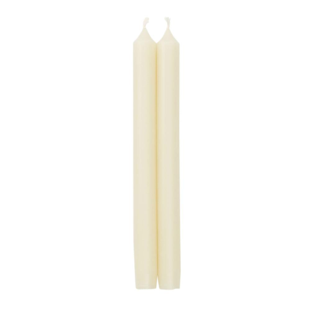 Straight Taper Candles 10&quot; Set/2