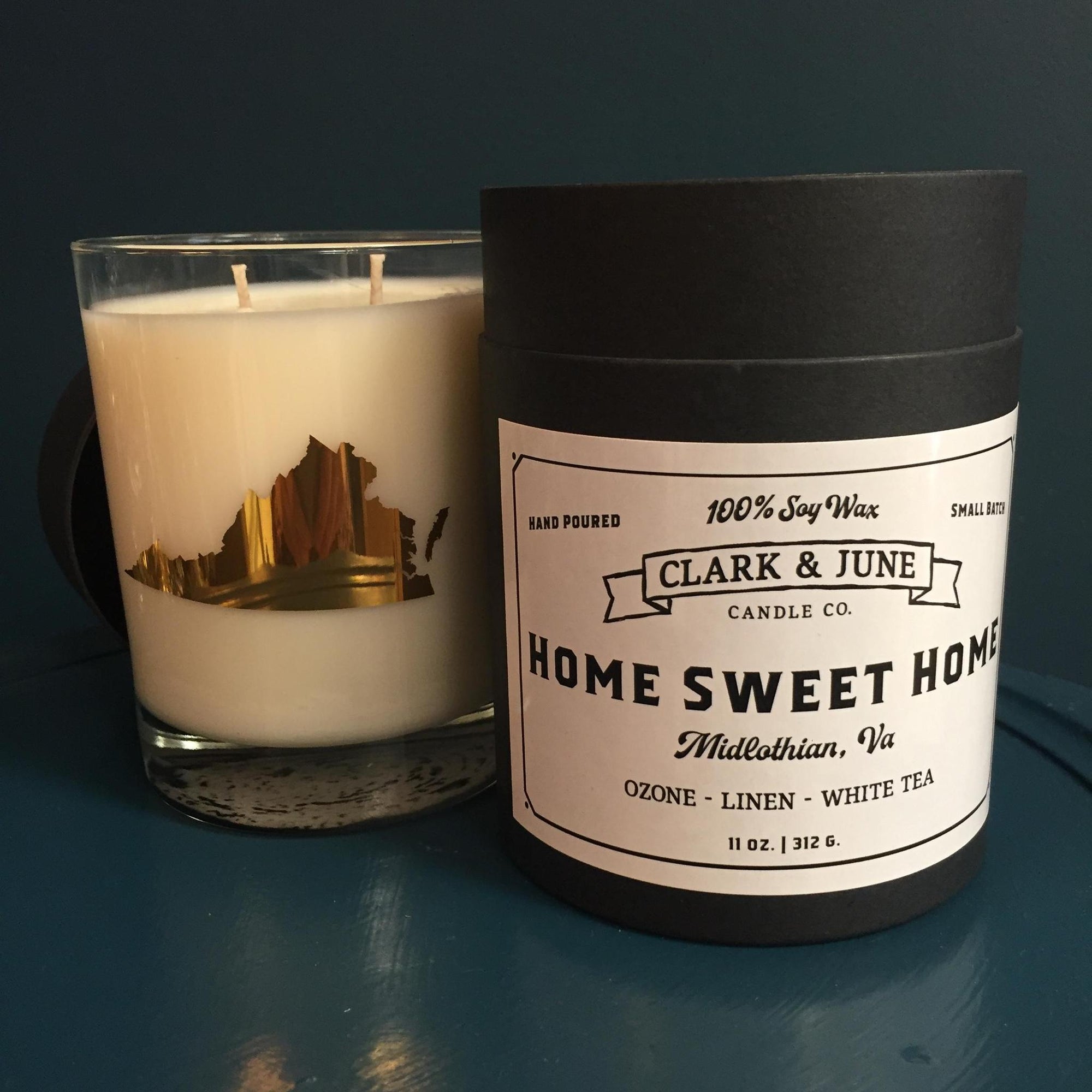 Soy Candle in Rocks Glass