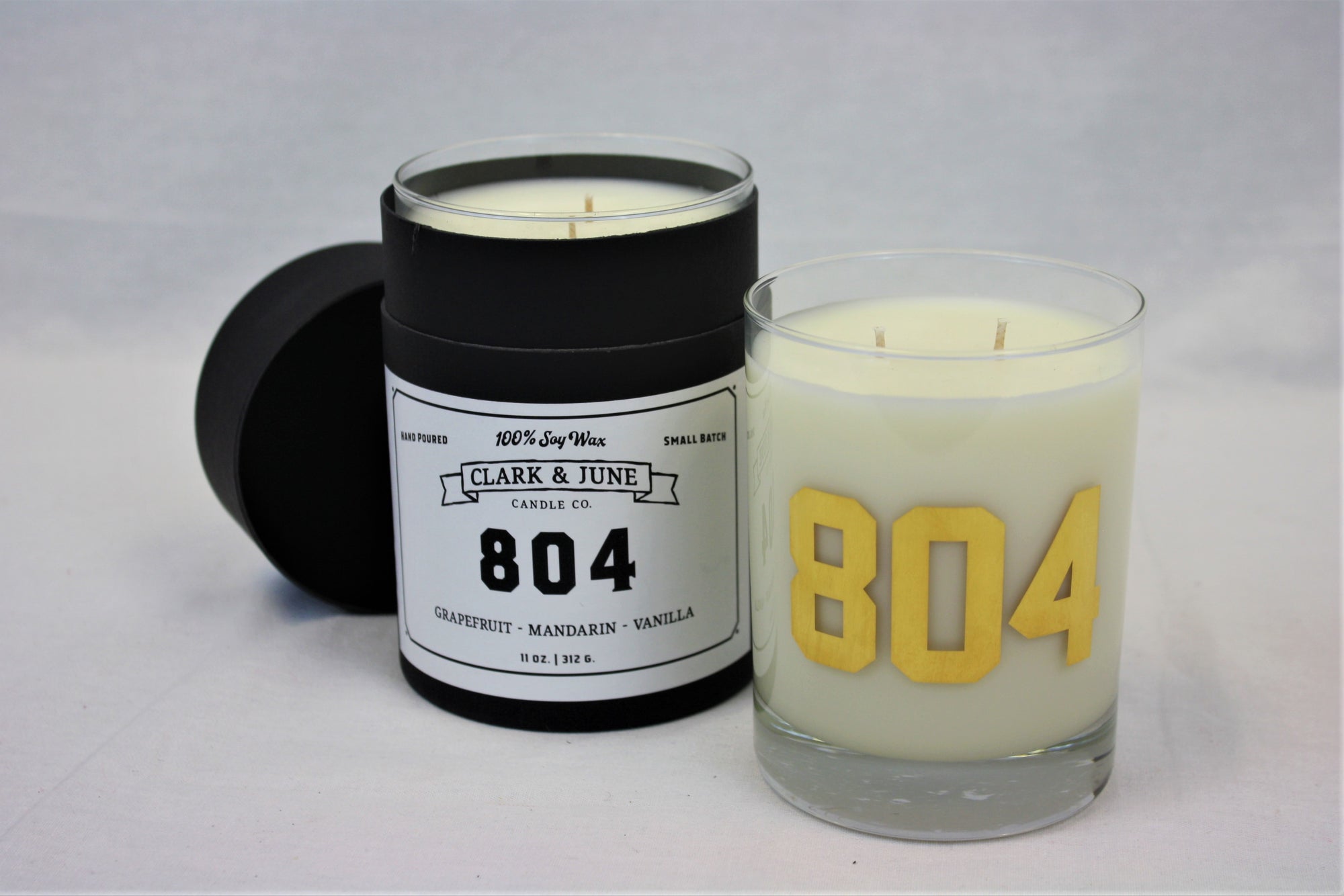 Soy Candle in Rocks Glass