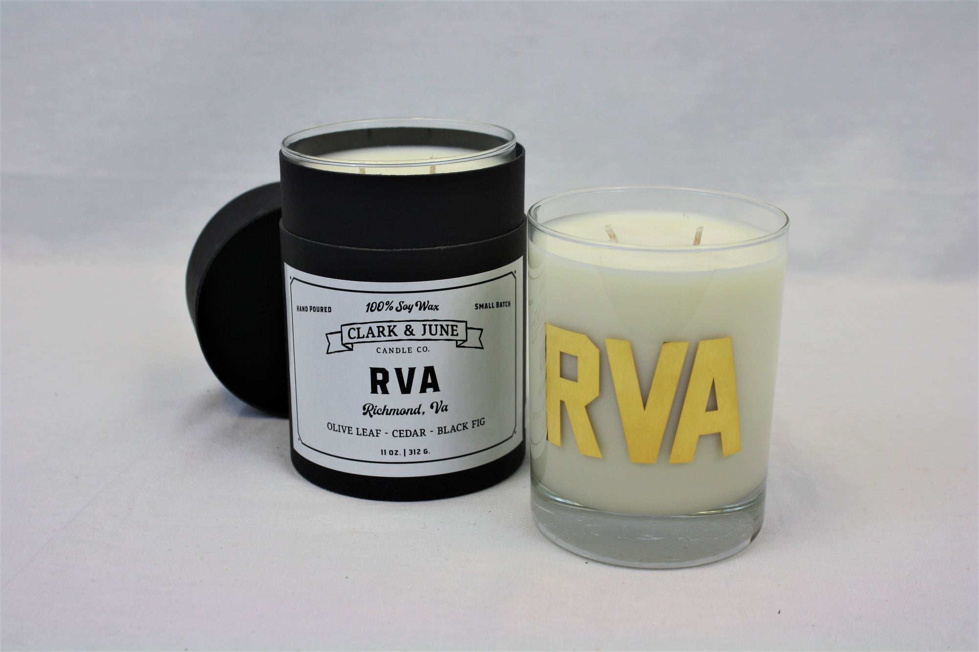 Soy Candle in Rocks Glass