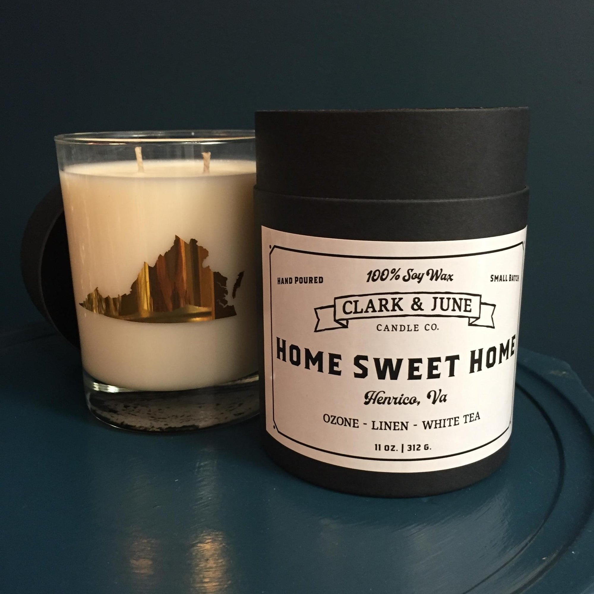 Soy Candle in Rocks Glass