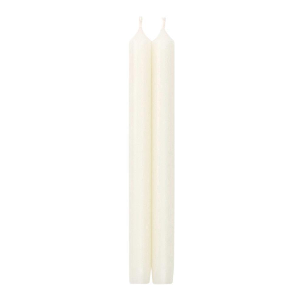 Straight Taper Candles 10&quot; Set/2